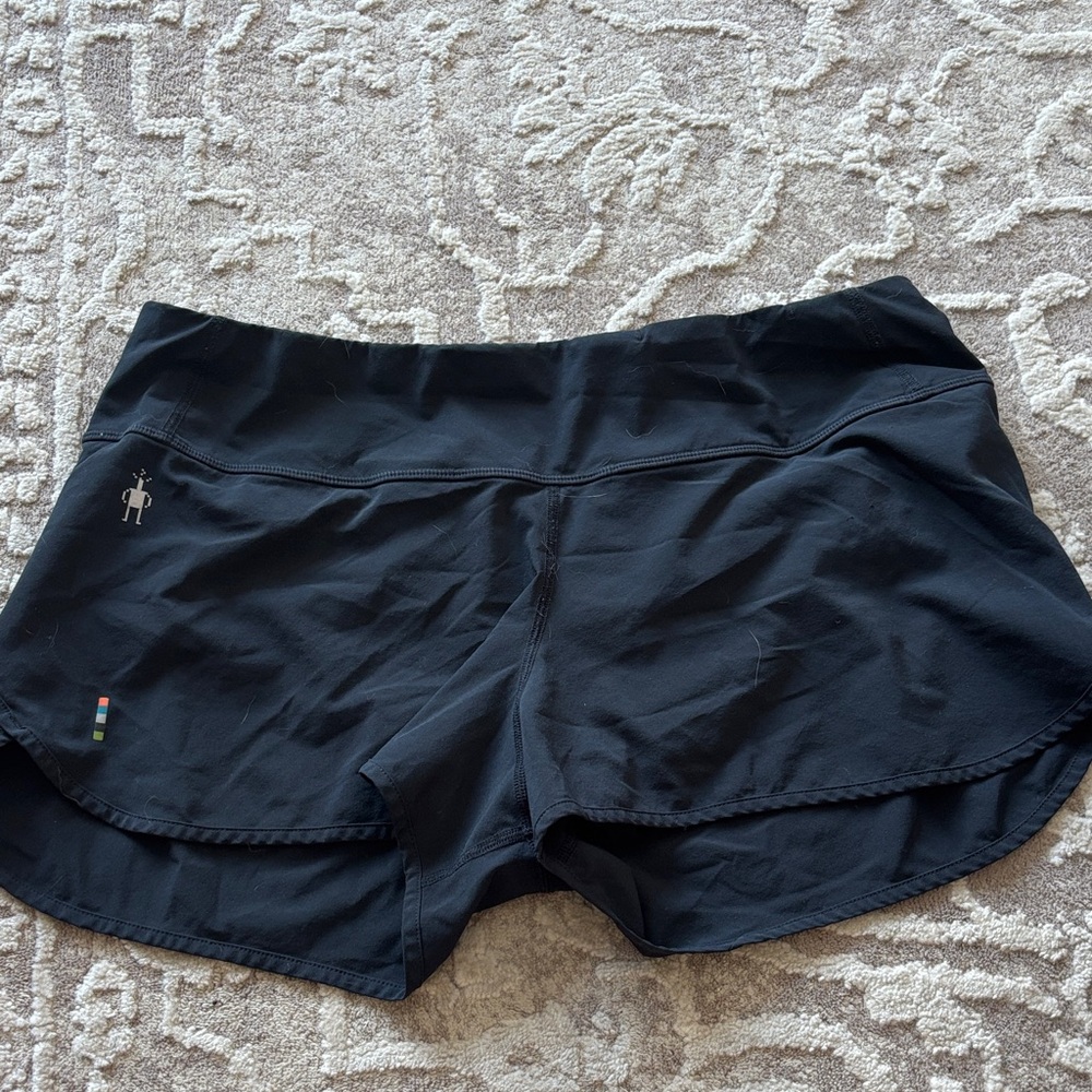 Smartwool Women's Athletic Black Shorts